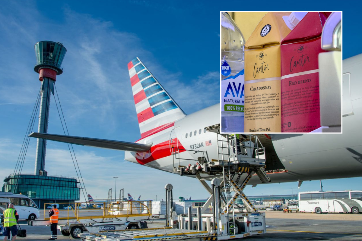 American Airlines’ ’Premium Push’ Now Sees it Serving Boxed Wine On Flights From its Biggest International Premium Destination