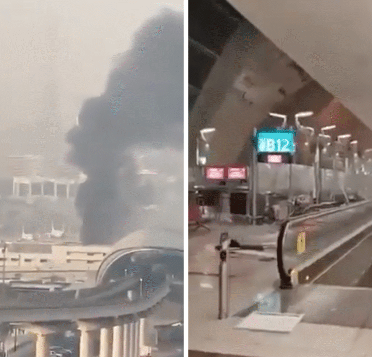 a train station with a train track and a train track