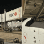 aerobridge at brisbane airport that crashed into a qantas boeing 737