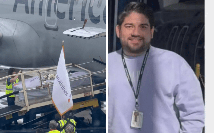 body of slain AA flight attendant transported to DFW