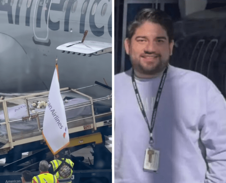 body of slain AA flight attendant transported to DFW