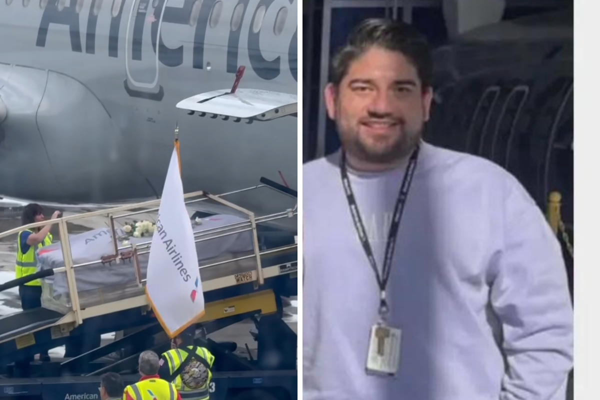 body of slain AA flight attendant transported to DFW