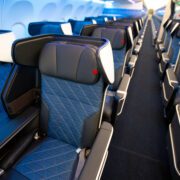 Delta Air Lines' new domstic First Class recliners