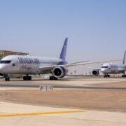 TWO RIYADH AIR PLANES LAND IN RIYADH FOR THE FIRST TIME