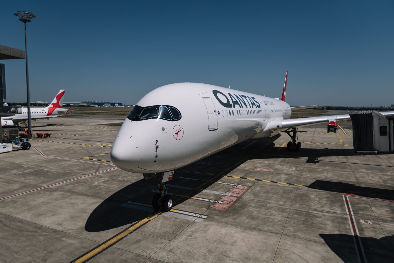 Qantas a350 Aviation Photographer London - Stuart Bailey Photography