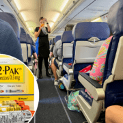a southwest cabin and a inset photo of epipen autoinjectors