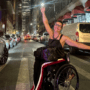 samanta bullock poses in front of the world trade center