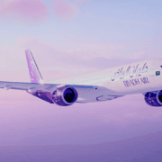 a rendering of a Riyadh Air A350-1000