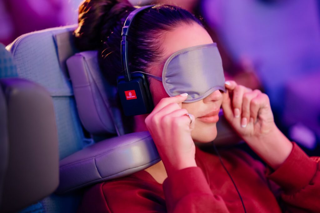 Emirates' new U-Dream headrest