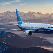 a rendering of the boeing 737max-7