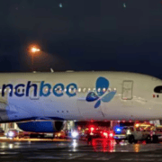 Frenchbee airbus a350 involved in accident at YVR airport