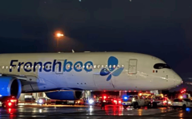 Frenchbee airbus a350 involved in accident at YVR airport