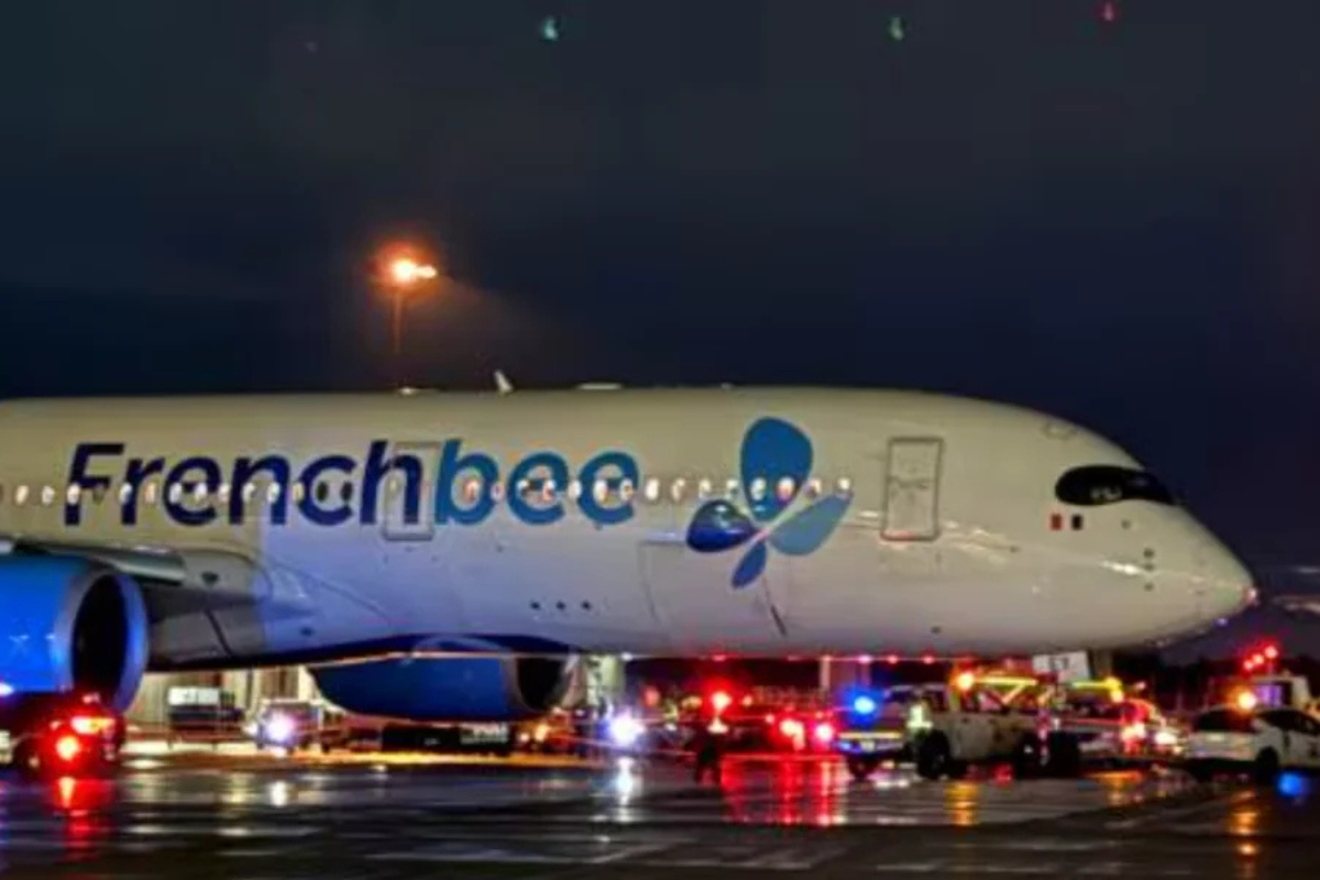 Frenchbee airbus a350 involved in accident at YVR airport