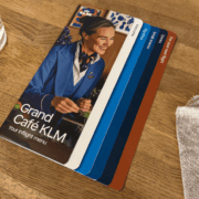 a brochure for KLM's new buy on board selection
