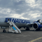 a national airlines boeing 777 freighter aircraft